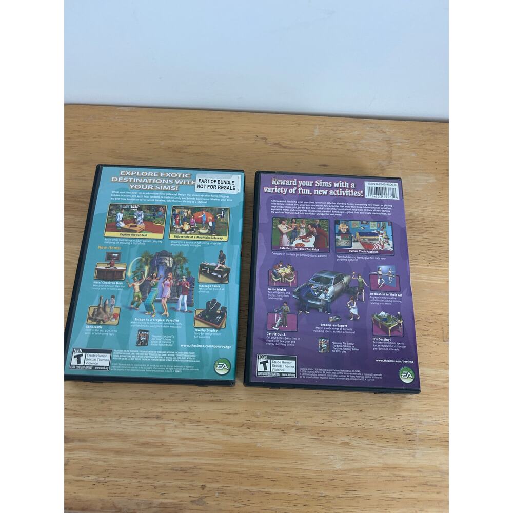 The Sims 2 Assorted Disks & Cases PC Games & Manuals - Picture 7 of 7